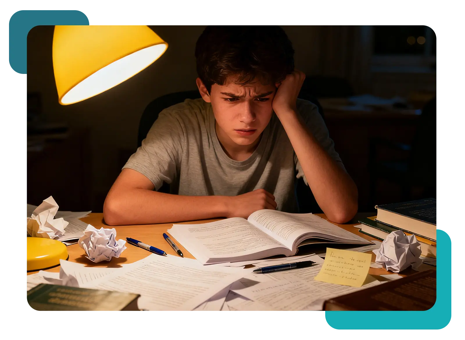 Student avoiding assignments